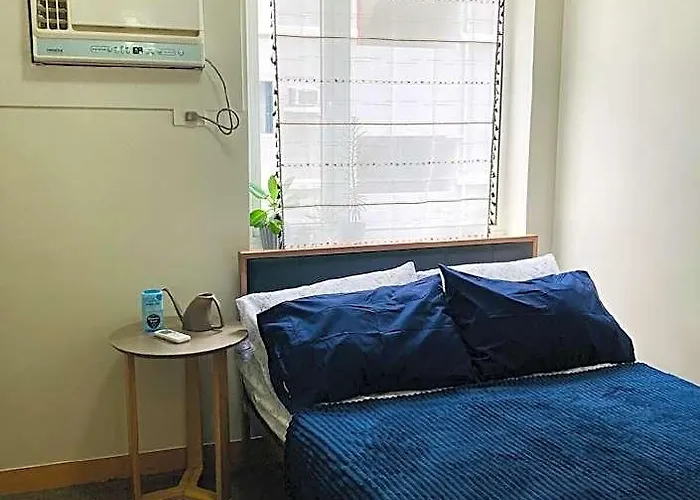 Hotel Santorini Inspired 1bedroom @trees Residences Manila